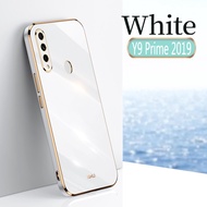 Luxury Case For Huawei Y9 Prime 2019 Y8P 2020 Y9A Y7A Y7 Pro Phone Plating Smooth Back Cover