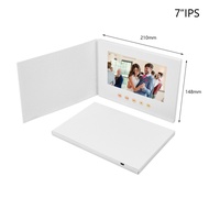 23cm IPS Video Promotional Book LCD Invitation Letter Enterprise Picture Video Greeting Card Video E