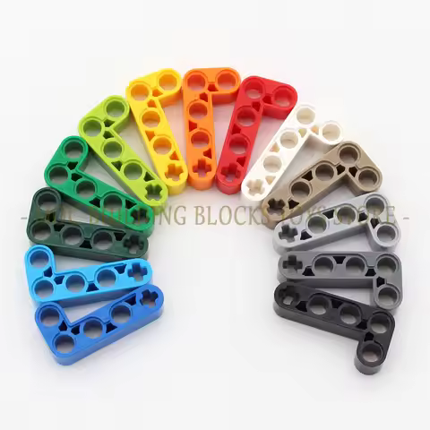 High-Tech Parts 60484 32140 32526 Liftarm Thick T / L-Shape Building Blocks Bricks DIY Mechanical En