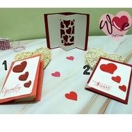 3D POP Up Cards - Love1