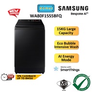 2025 NEW Samsung 15kg Bespoke AI™ Washing Machine Inverter Top Load Washer Mesin Basuh Auto Murah 洗衣