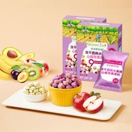 內地直送 - 爺爺的農場 凍乾果蔬粒凍乾西梅水蜜桃山楂蘋果原粒20g /盒（內含4包）×2 寶寶入口易溶 果粒溶豆#3229