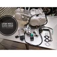 engine lifan 140cc clutch tangan