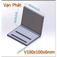 Pat V 100x100x100x6mm