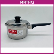 EAGLE 18cm/20cm Stainless Steel Sauce Pan With Lid