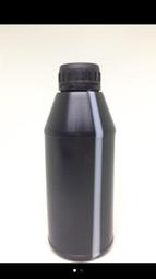 黑色不透光HDPE塑膠瓶 機油瓶 噴模瓶 分裝瓶 農藥瓶 肥料瓶 500cc 【台灣製MIT】