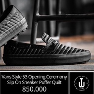 SEPATU VANS ORIGINAL VANS STYLE 53 OPENING CEREMONY SLIP ON SNEAKER PU