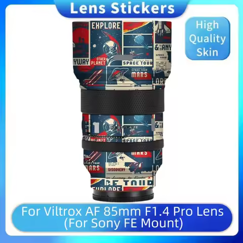 For Viltrox AF 85mm F1.4 Pro FE Mount Lens Skin for Viltrox AF85 F1.4 Pro Lens Sticker 85 1.4 Lens W