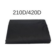 [kwbyle] Rabbit Hutch Cover Weather Resistant Black Polyester Cage Shade Protector for Outdoor Rabbi