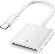 USB-C to SD Card Reader Compatible with iPhone 15, iPad Pro, MacBook Pro/Air, iMac M1 M2, Chromebook