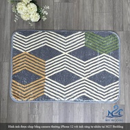 Thảm lau chân lông cừu M2T Bedding thảm chùi chân tết thấm hút nước kích thước 40x60cm