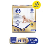 [New model] Unidry G3X Supreme ultra-thin diaper pants size M - 76+8 pieces