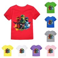 Áo thun trẻ em NINJA LEGO nhiều màu áo có size người lớn Áo thun cho bé ninja lego
