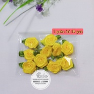 MAWAR Chives Satin Rose Flower/