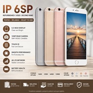 IP6s Plus Refurbished Used Smartphone 16GB 32GB 64GB 128GB Second Hand Phone Malaysia Delivery COD I