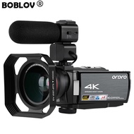 BOBLOV AE8 DVR Video Recorder Handle Body Mini Action Digital Camera Full HD 4K 16x Zoom  Infrared Night Vision Camcorder With Microphone