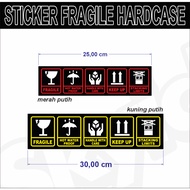 Cutting sticker fragile hardcase.symbol packing sticker