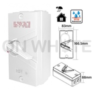 Outdoor Weatherproof Isolator 3Pole 20A / 35A/ 63A IP56 (Weather proof Switch)32A 3P EUROSAFE/SCHNEI