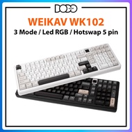 Weikav WK102 mechanical keyboard led RGB hotswap circuit 5 pin Weikav WK102 DoDo Gear mechanical key