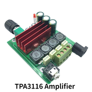 1pcs Hifi 2.0 TPA3116 D2 50W + 50W bảng mạch khuếch đại công suất âm thanh kỹ thuật số hoàn chỉnh mô
