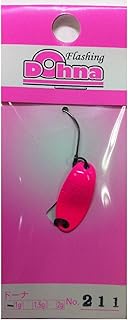 Angler'z System Donna 1.0g Lure #211 Fluorescent Pink Fluorescent Pink Spoon