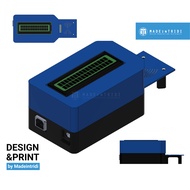Madeintridi casing ARDUINO PROJECT CASE arduino uno rfid interface lcd 16x2 i2c