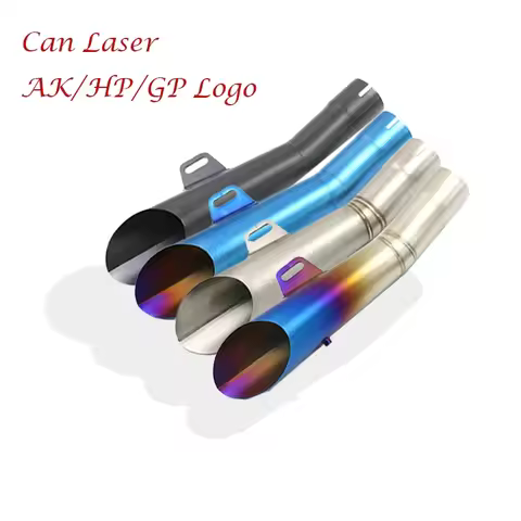 Motorcycle Moto Hp Exhaust Pipe Escape R6 Muffler Echappement Moto Racing Pitbike GP ATV with DB Kil