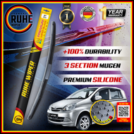 Ruhe Wiper Perodua Viva 2007 - New Present Original High Quality Mugen Silicone Car Wiper Silicon Ke