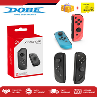 【ของขวัญการ์ด SD 256GB 】DOBE เกมสวิตช์ NS จับปุ่มคริสตัลซ้ายและขวา Joy-con NSW Joy-Pad สำหรับ Nintendo Switch