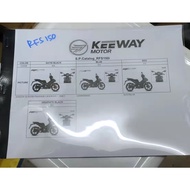 CATALOG/PART BOOK-BENELLI RFS150/VZ125/TNT135/R18I