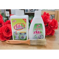 Combo tẩy mốc gioăng cao su và tẩy lồng máy giặt Ailla ( tặng chổi sơn )