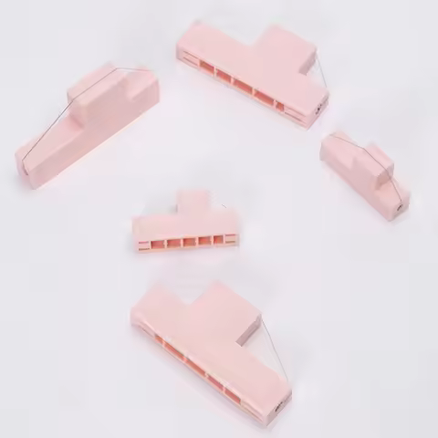 Pink T-shaped Pottery Clay Angle Cutting Tools 30/45/60 Degrees Bevel Cutting Mud Line Mud Board Mol