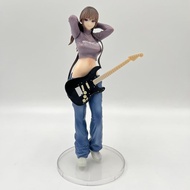 XLONGHOMES Ecchi Figure Guitar Sister Anime Figure Home Decor Cast Off Collectible Figurines