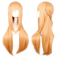 Silky cos Wig Sword Art Online Asuna Yuuki Asuna Asuna Anime Wig Asuna