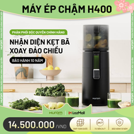 Máy ép chậm Hurom H400 màu đen - Bảo hành chính hãng 10 năm - Phân phối độc quyền tại Việt Nam