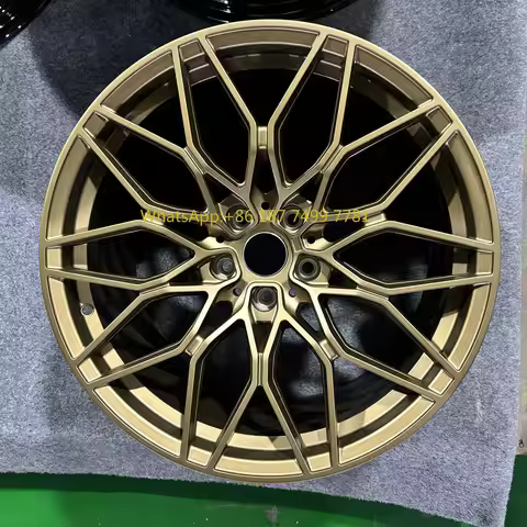 Custom Forged Wheels 6061-T6 Alloy Car Wheels for 3 G20 G21 G22 5 G30 G31 6 GT G32 8 G15 Matte Bronz