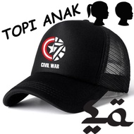 Children's trucker hat mesh movie game civil war