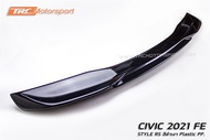 CIVIC 2021-2022 FE สปอยเลอร์ RS STYLE ทรงแนบ ติดตั้งได้ทันที พลาสติกPP