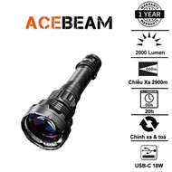 Đèn pin LEP điều chỉnh tiêu cự NITECORE P40 Độ sáng 2000 lm Chiếu xa 2900m