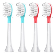 Kids Replacement Toothbrush Head for 7+ Child Soft Brush | Compatible with Philips Sonicare Kids Ele