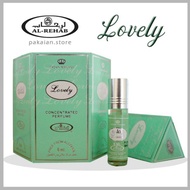 Al Rehab Lovely Perfume 1 Box=6pcs 6ml/Triangle box model