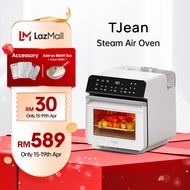 TJean Smart Steam Oven 10.5L Rapid Steam Output Air Fryer Steamer Oil-free Steaming &amp; Baking Machine Self-cleaning Electric Oven