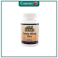 NATURAL FACTORS LUTEIN PLUS 40MG (60S)