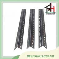 SIKU Rak Besi TEBAL/ Siku Lubang BESI 3 Meter tebal 1.4 MM