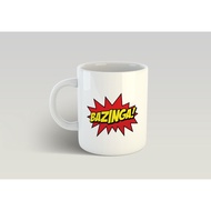 The Big Bang Theory-inspired Ceramic Mugs | Sheldon Cooper Bazinga Netflix Merch