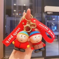 keychain Cross-Border Hot-selling Cartoon Doll South Park Keychain Pendant Bag Car Keychain Accessor