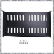 (TFAW) 1U Server Rack Mount Shelf Vented Cantilever Tray for 19Inch Network Equipment Rack & Cabinet