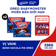 OREO BABYMONSTER Bánh Socola Pie Vị Vani 336g (Combo 2)