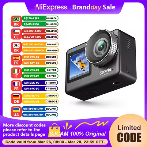 SJCAM Flagship SJ11 Or CAM4 Action Camera 4K 2.33" Touch Screen Waterproof 5G WiFi Active HDR Video 