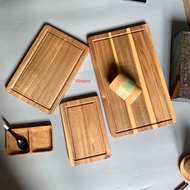 Wooden Cutting Board, Food Chopping Board, Beautiful Acacia Wood Food